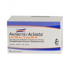 Aclasta (Zoledronic acid) 5mg/100ml 100ml